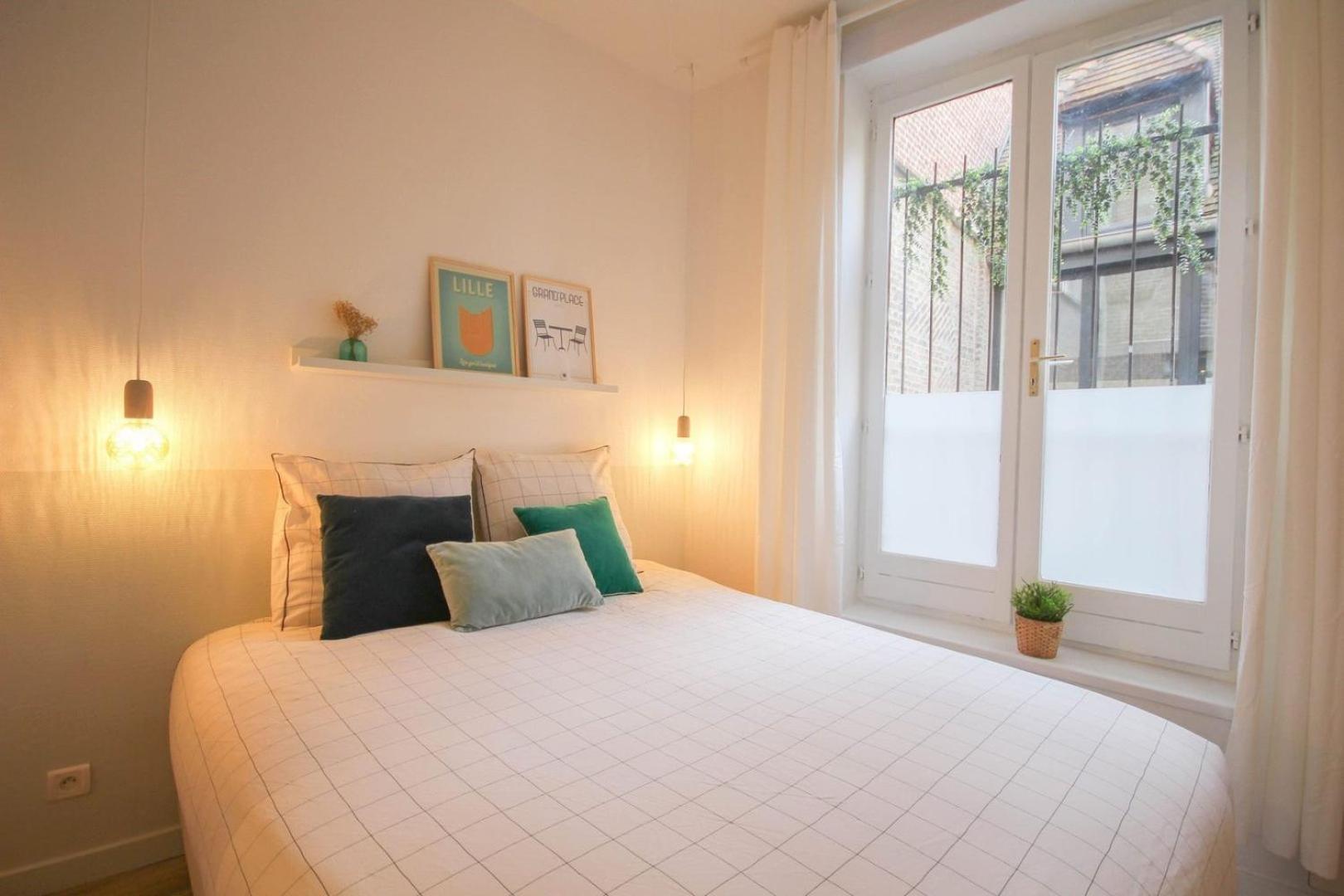 Ferienwohnung In The Heart Of Old Lille: Rue De La Monnaie Exterior foto
